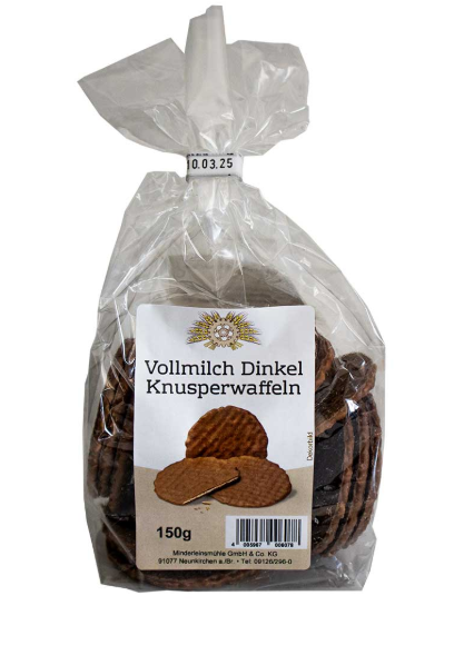 Dinkel Knusperwaffeln 