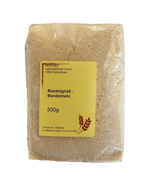 Mandelgrieß/ Mandelmehl