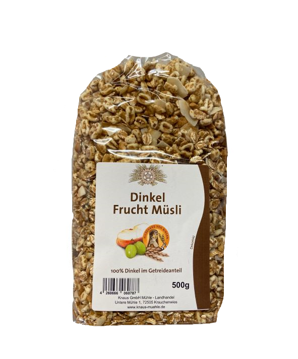 Dinkel Frucht Müsli