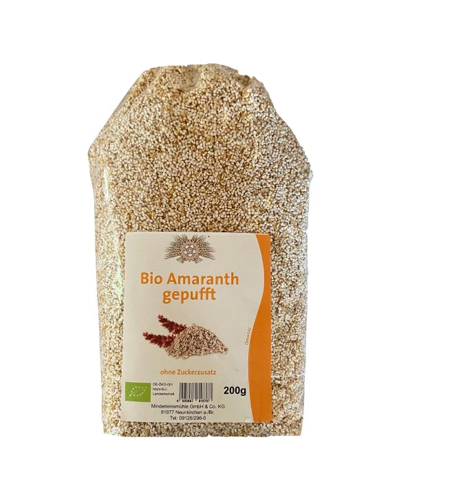 Bio Amaranth gepufft