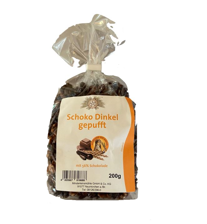 Schoko Dinkel gepufft