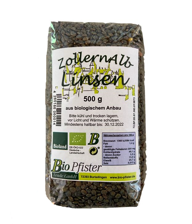 Bio ZollernAlb Linsen
