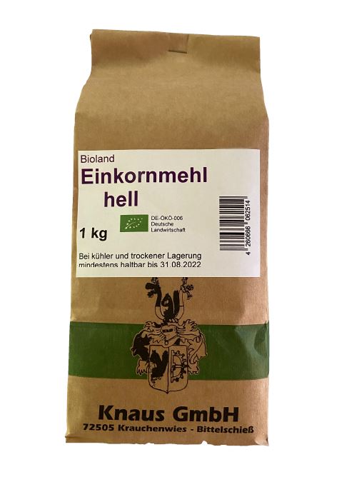 Bio Einkornmehl hell