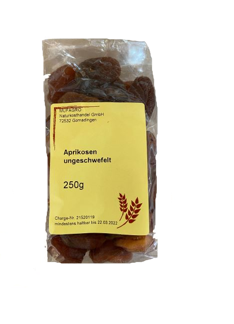 Aprikosen ungeschwefelt
