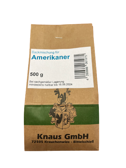 Amerikaner Backmischung