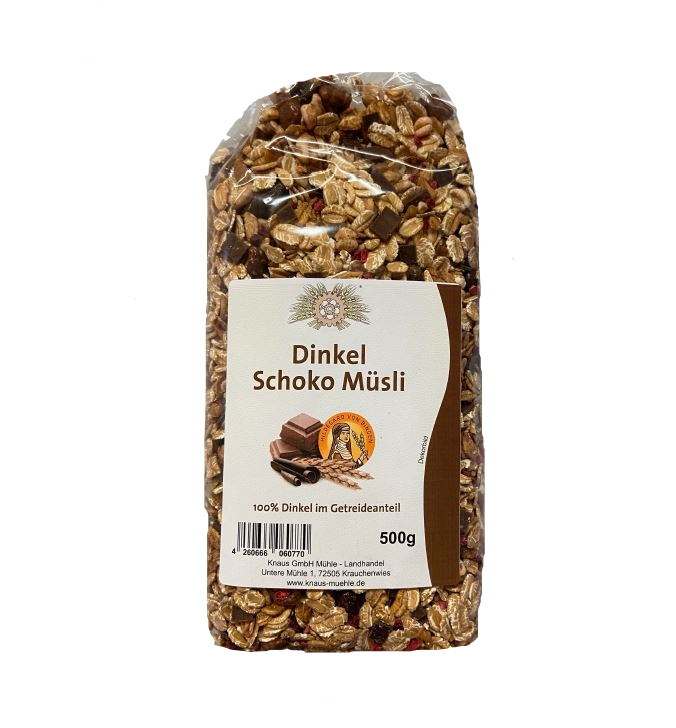 Dinkel Schoko Müsli